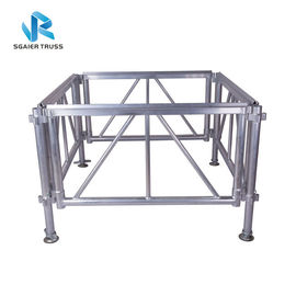 Adjustable Height Outdoor Concert Stage Non Slip Surface Aluminium Stage Deck Platform